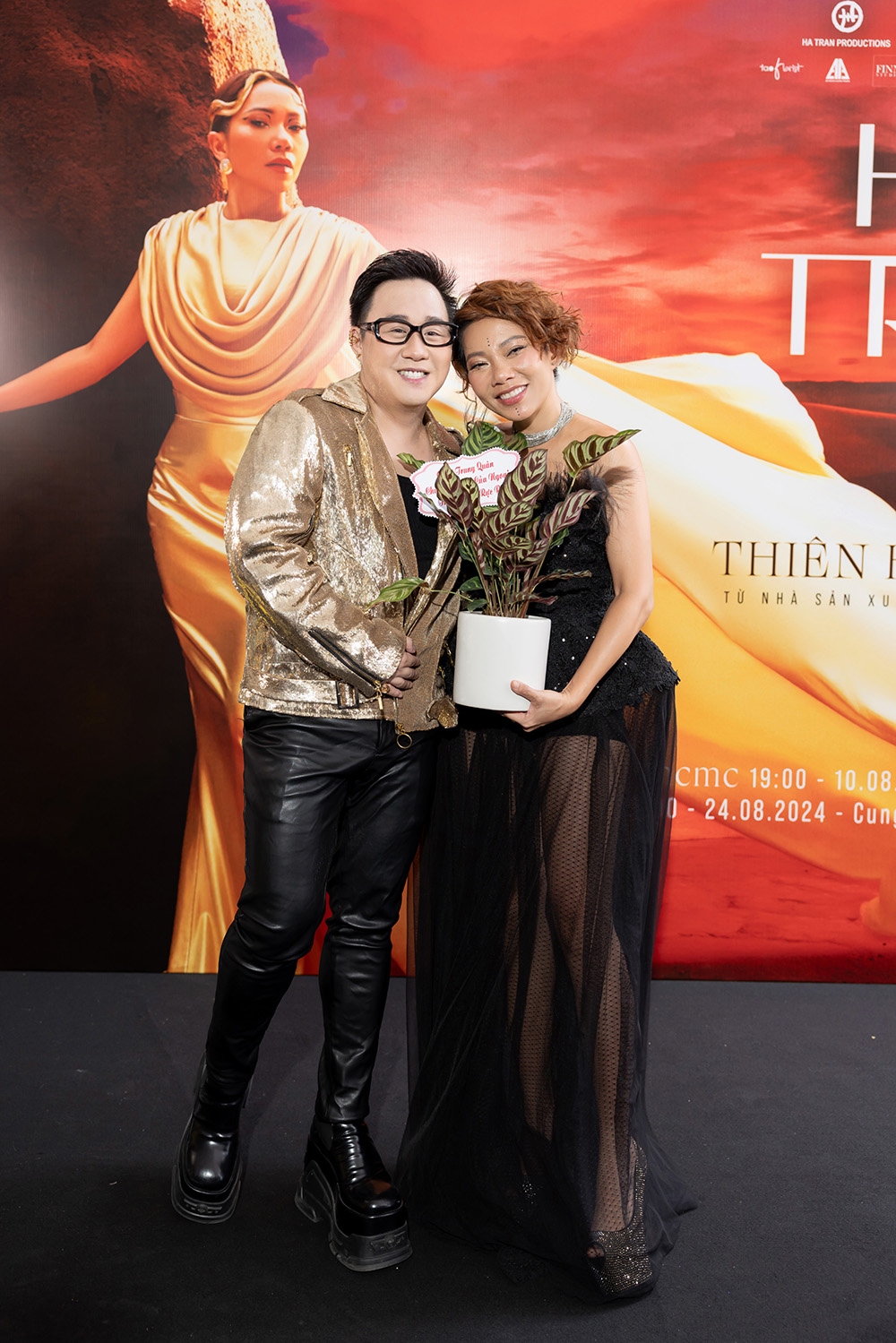 Trung Quân là khách mời trong Live Concert của Hà Trần