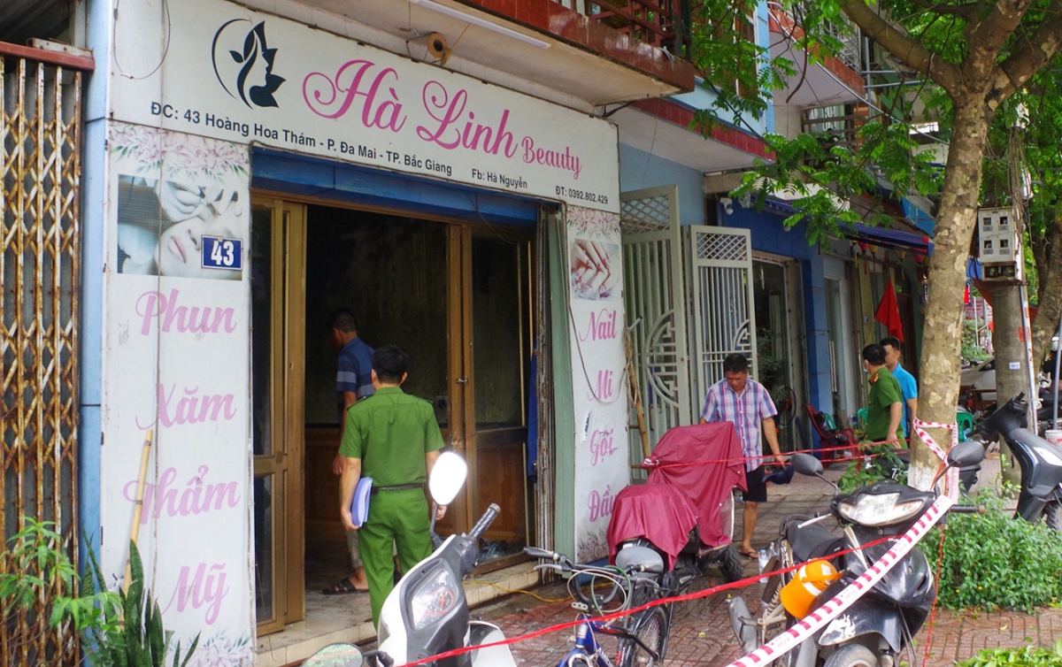 Ngôi nhà xảy ra vụ cháy