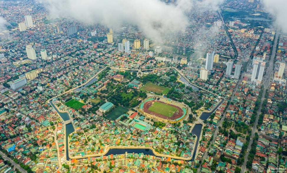 Toàn cảnh thành phố Vinh, Nghệ An (Ảnh: KT)