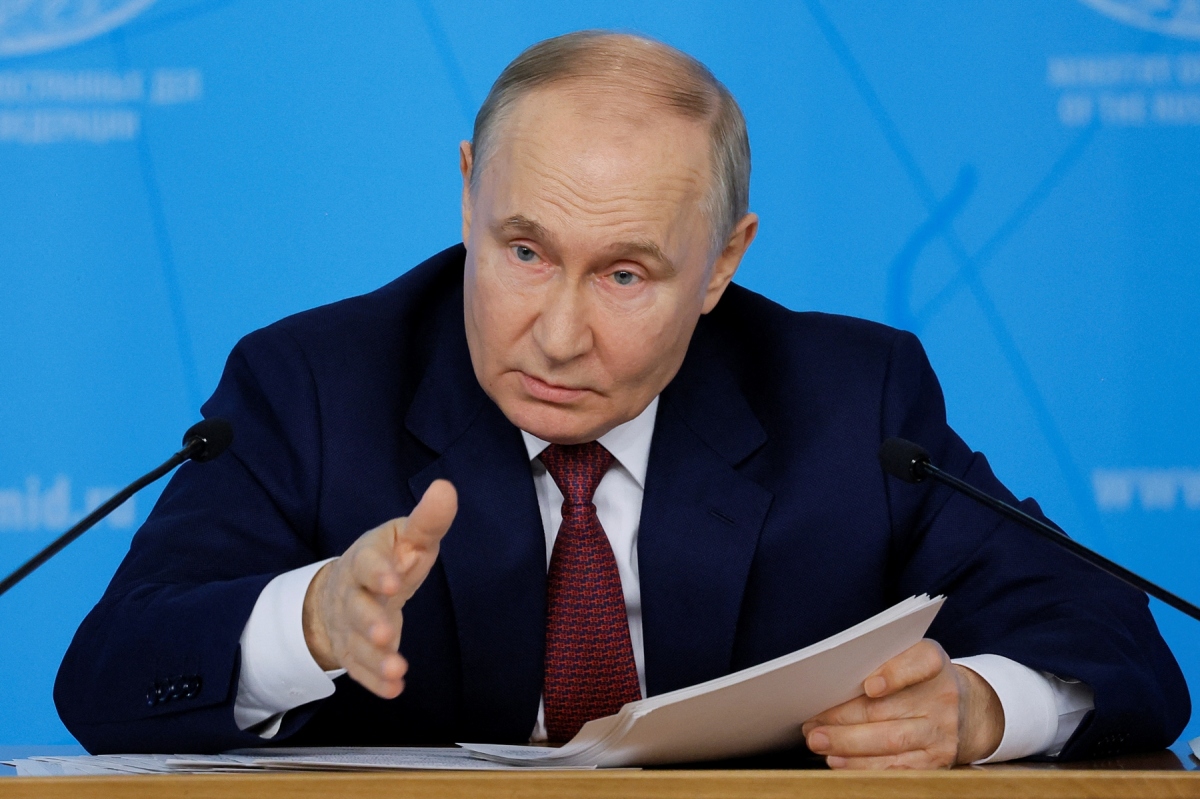 Tổng thống Nga Vladimir Putin. (Ảnh: Reuters)