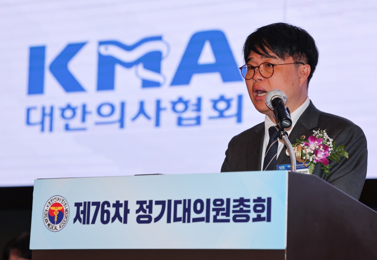 Người đứng đầu Hiệp hội Y khoa Hàn Quốc (KMA) Lim Hyun-taek. Ảnh: The Korea Herald