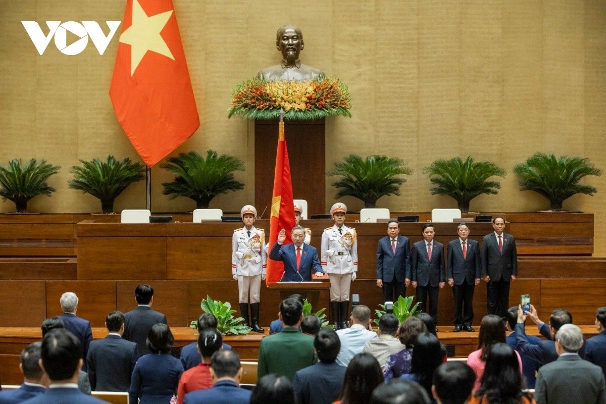 Chủ tịch nước Tô Lâm tuyên thệ nhậm chức
