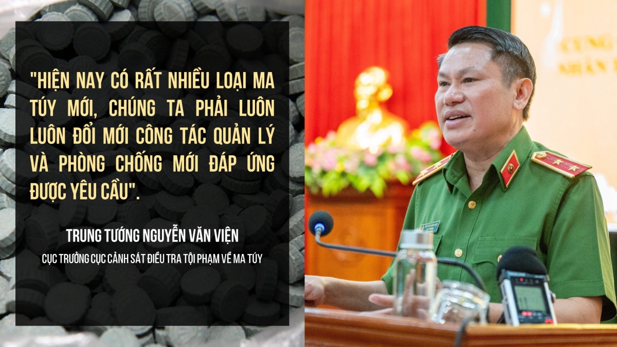 Có rất nhiều loại ma túy mới tuồn vào Việt Nam