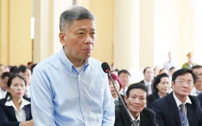 Ông Chu Lập Cơ hầu tòa trong giai đoạn 1 của vụ Vạn Thịnh Phát.