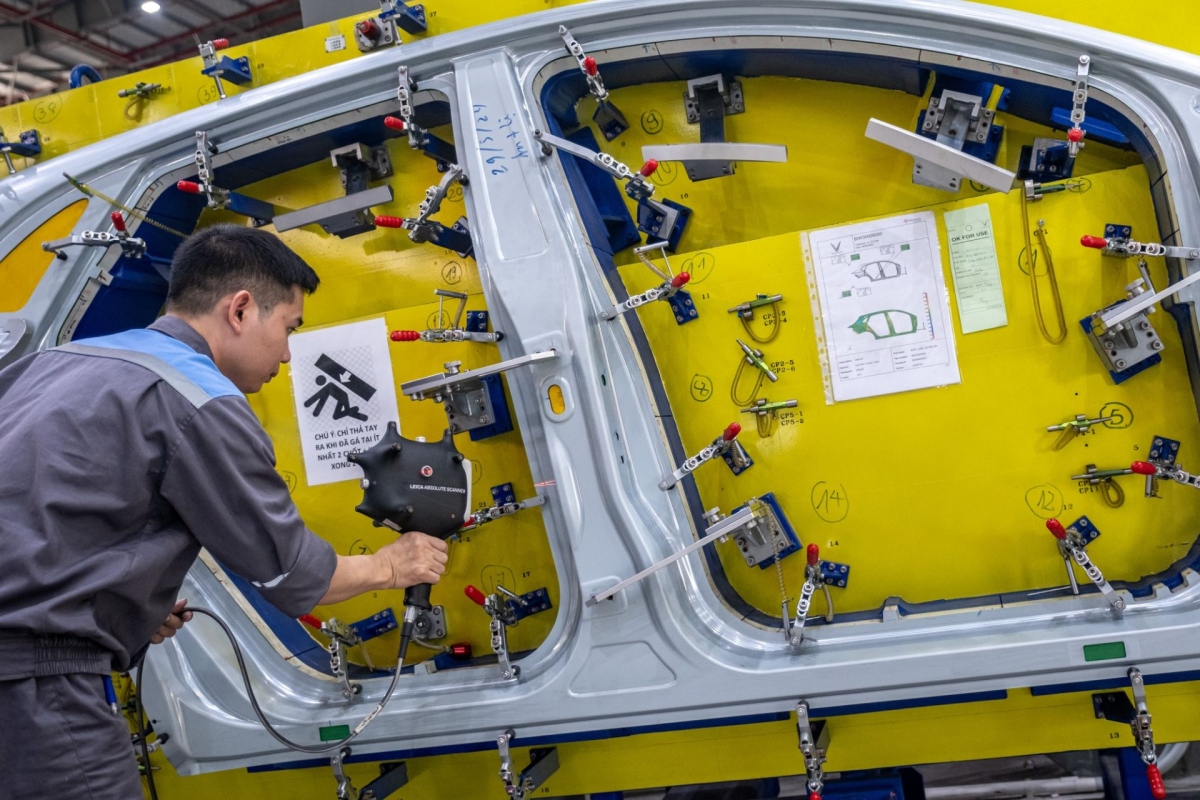 VinFast có kế hoạch mở thêm nhà máy tại Mỹ, Ấn Độ và Indonesia (Ảnh: Bloomberg)