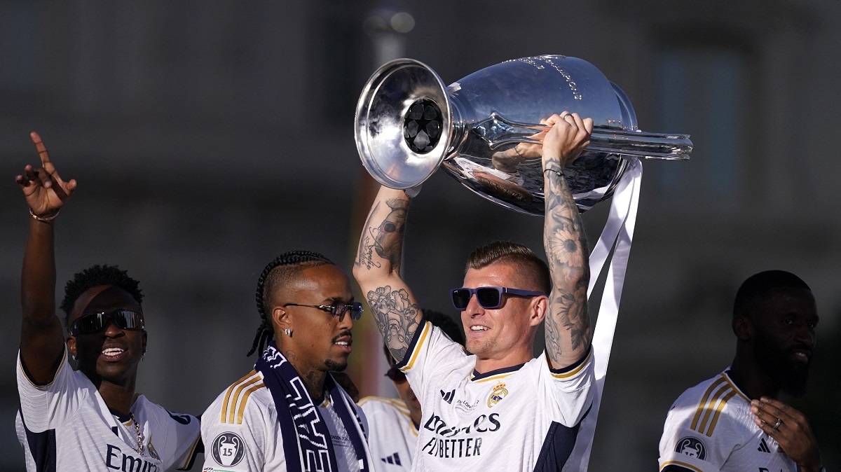 Toni Kroos là một trong những nhân vật đặc biệt của lễ tri ân. 