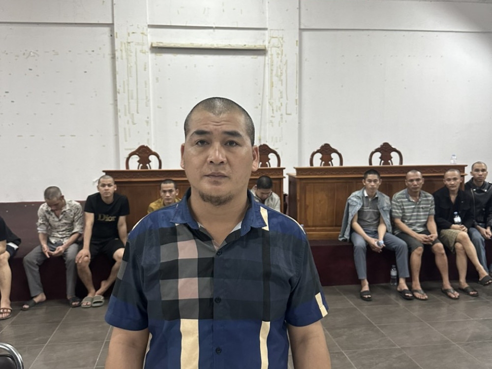 Đối tượng Dương Anh Điện tại cơ quan điều tra