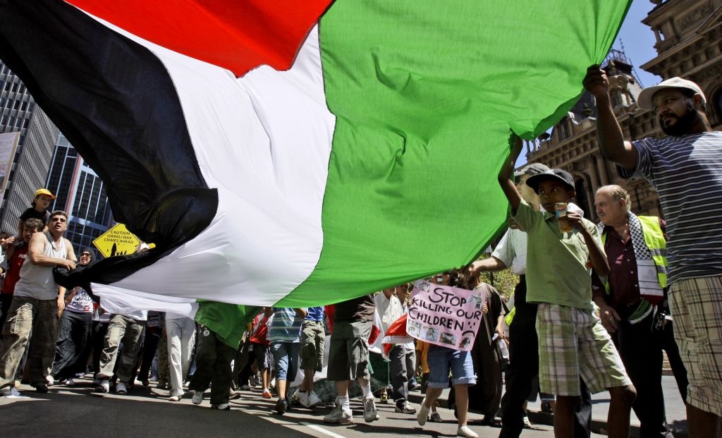 Tuần hành ủng hộ Palestine tại Australia. Nguồn: AP