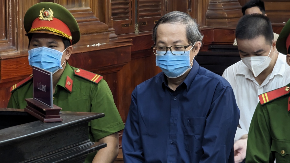 Bị cáo Nguyễn Minh Quân bị đề nghị mức án 12 - 13 năm tù. (Ảnh: T.H)