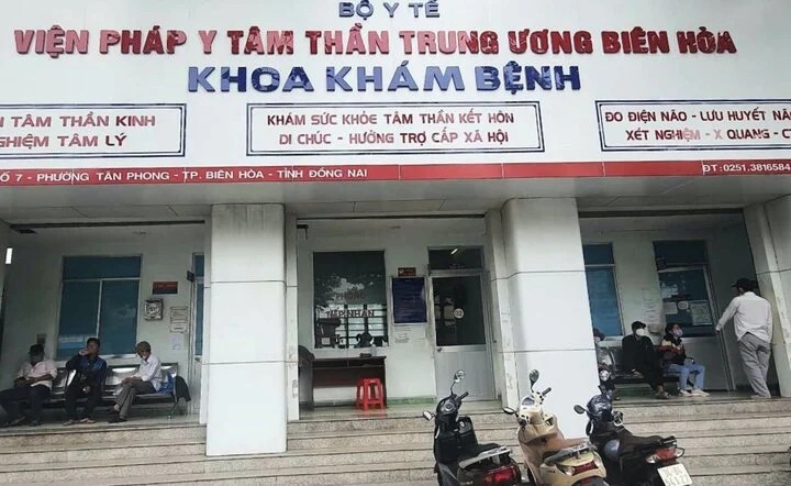 Viện Pháp y Tâm thần Trung ương Biên Hòa được đặt tại TP Biên Hòa, tỉnh Đồng Nai.