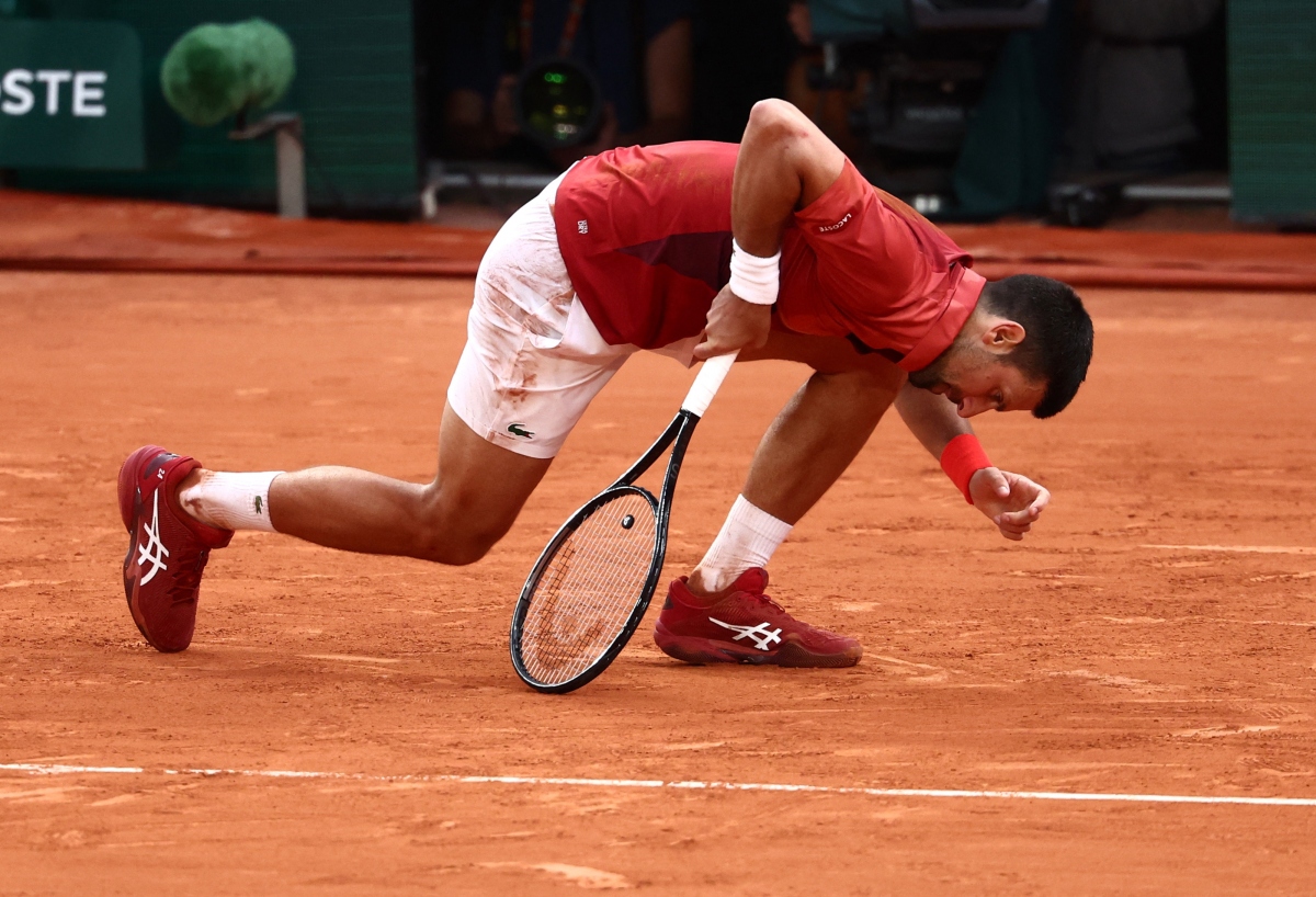 Djokovic rút lui khỏi Roland Garros 2024. (Ảnh: Reuters). 
