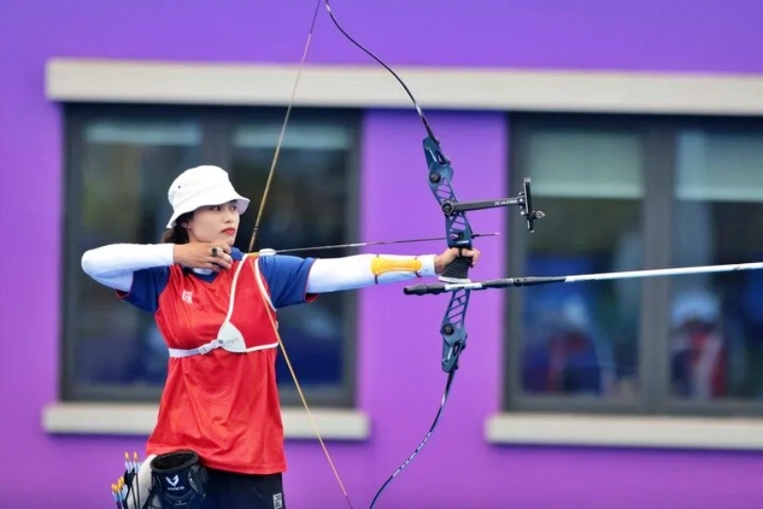 Đỗ Thị Ánh Nguyệt dự Olympic 2024.