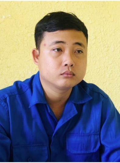 Đối tượng Linh tại cơ quan công an tỉnh Gia Lai (Ảnh: Công an Gia Lai)