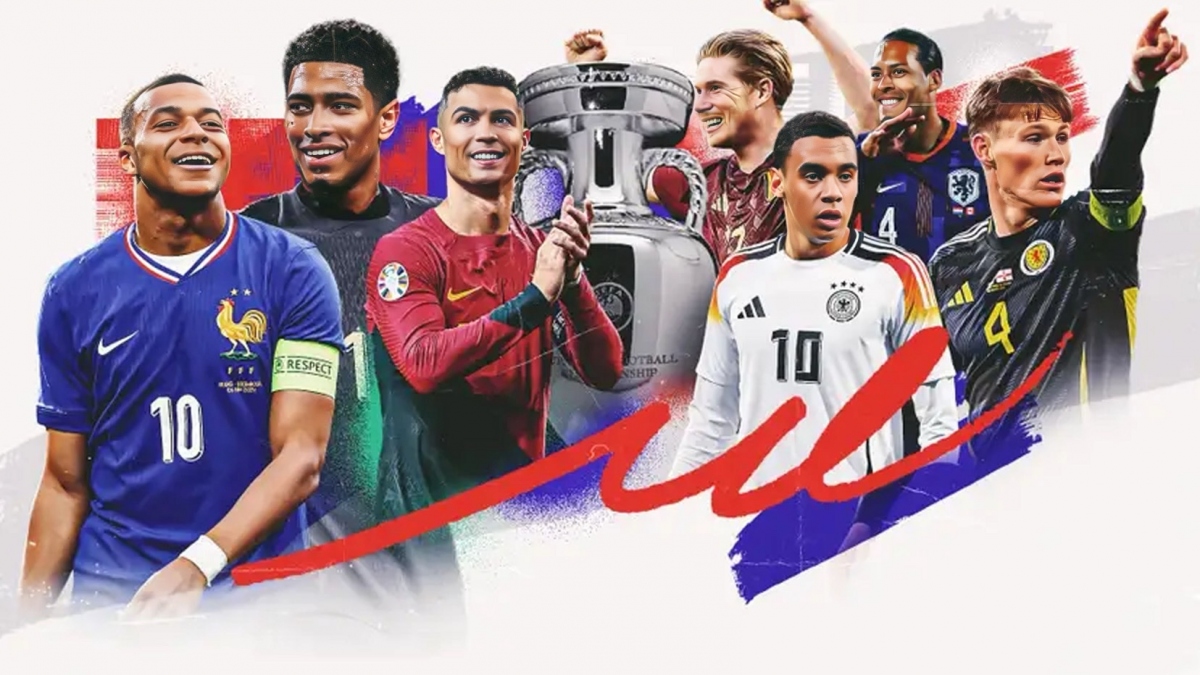 Các cặp đấu vòng 1/8 EURO 2024. (Ảnh: UEFA)