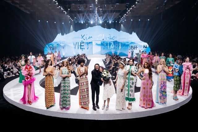Many local and foreign celebrities participate in the 2024 Vietnam Beauty Fashion Fest (VBFF) All Stars organised by director Hoang Nhat Nam.