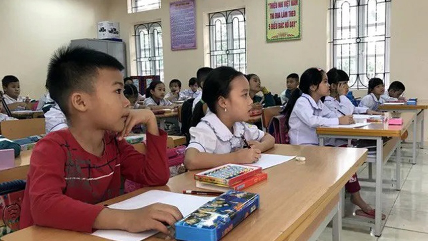 Năm học 2024-2025, toàn thành phố Hà Nội dự kiến có khoảng 145.000 học sinh vào lớp 1
- Ảnh minh họa: VTV.VN