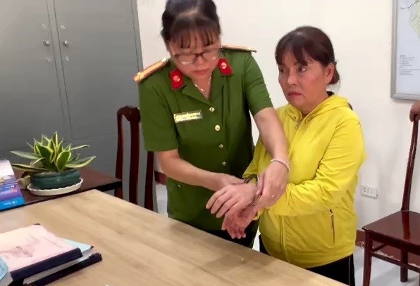 Lê Thị Thanh Tâm bị bắt giữ