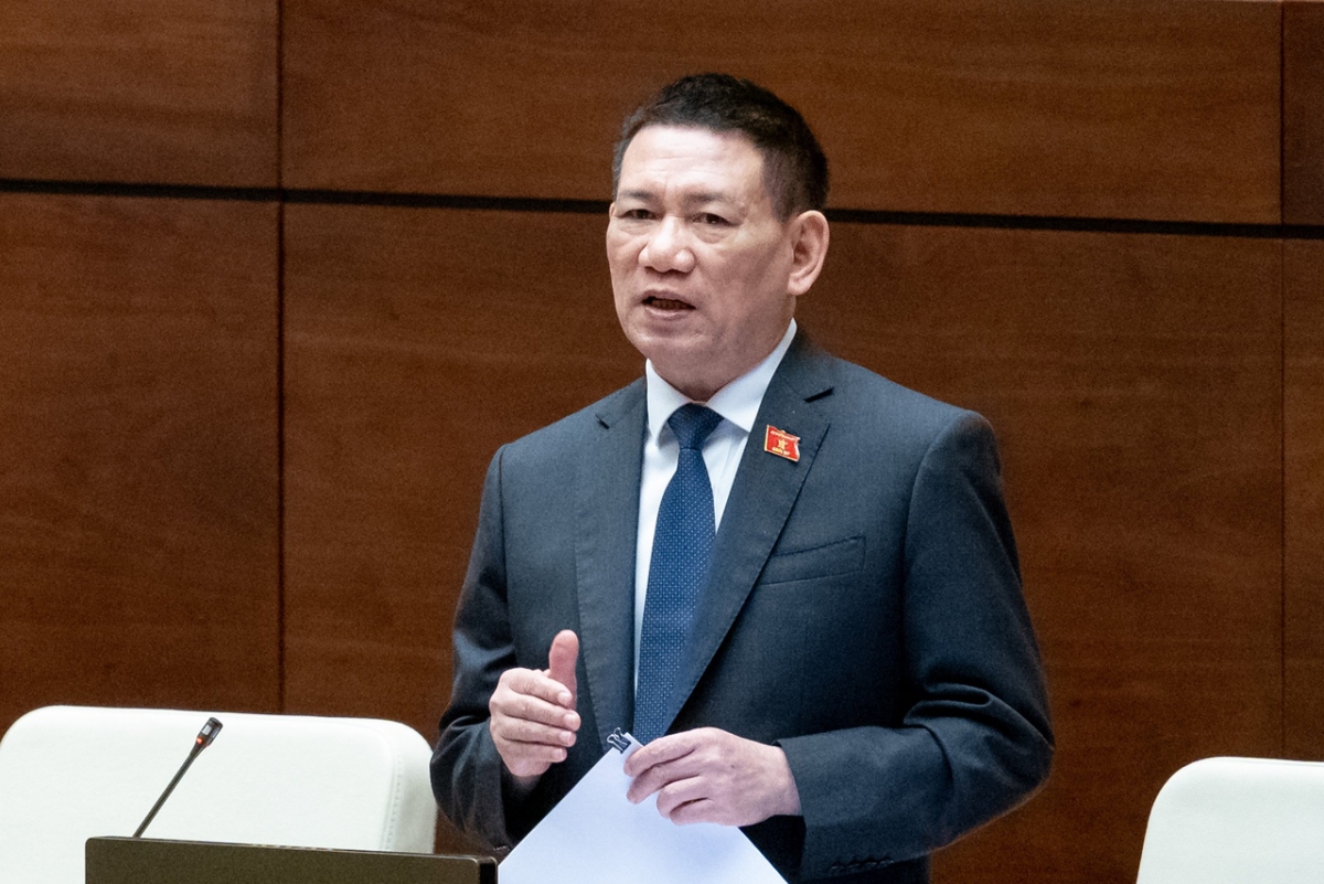 Bộ trưởng Bộ Tài chính Hồ Đức Phớc tiếp thu, giải trình làm rõ một số vấn đề các đại biểu Quốc hội nêu tại thảo luận hội trường chiểu 24/6 về dự án Luật Thuế giá trị gia tăng (sửa đổi)