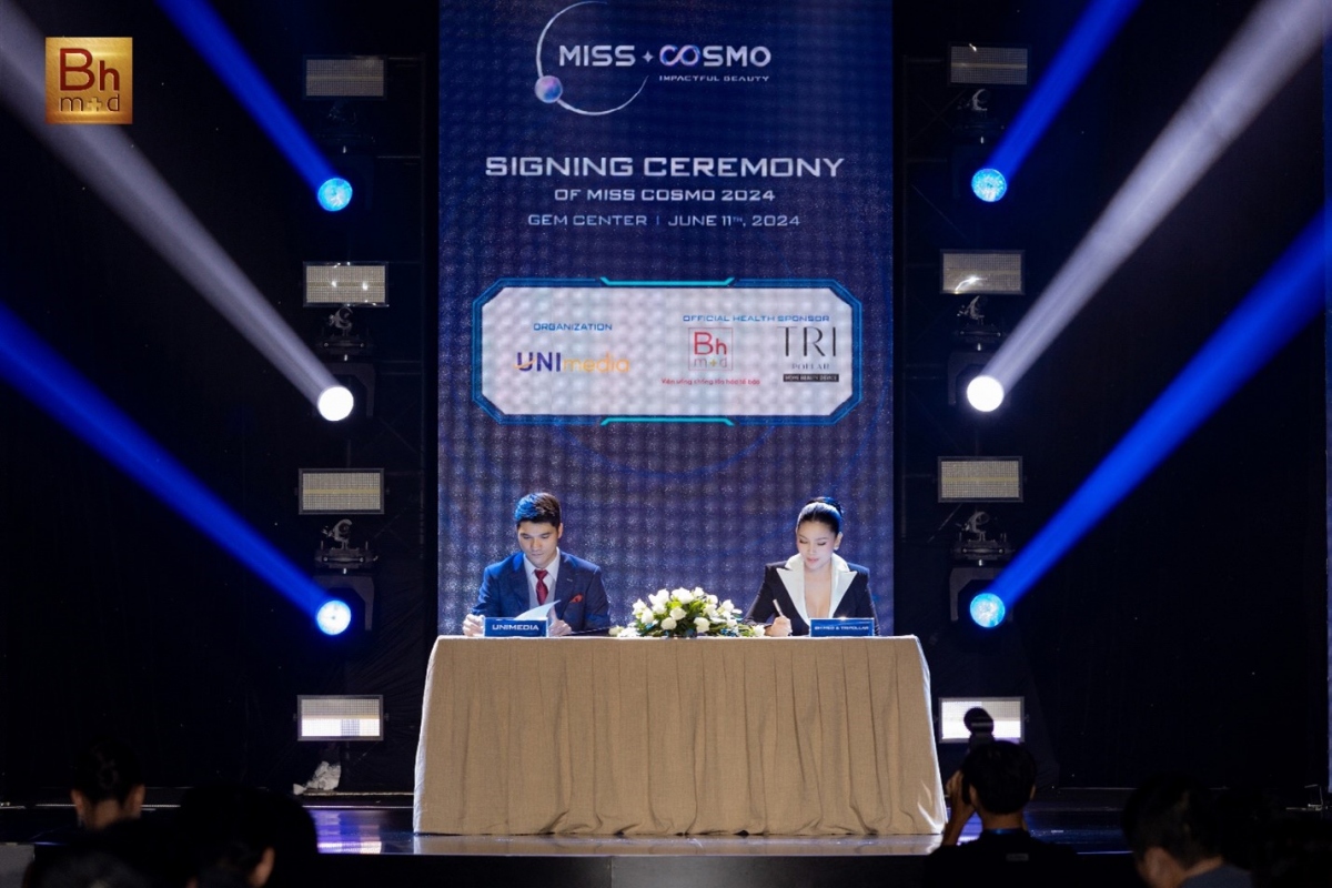 Sự đồng hành của Bhmed và Tripollar: Nâng tầm đẳng cấp cho Miss Cosmo 2024. Nguồn ảnh: Miss Cosmo.