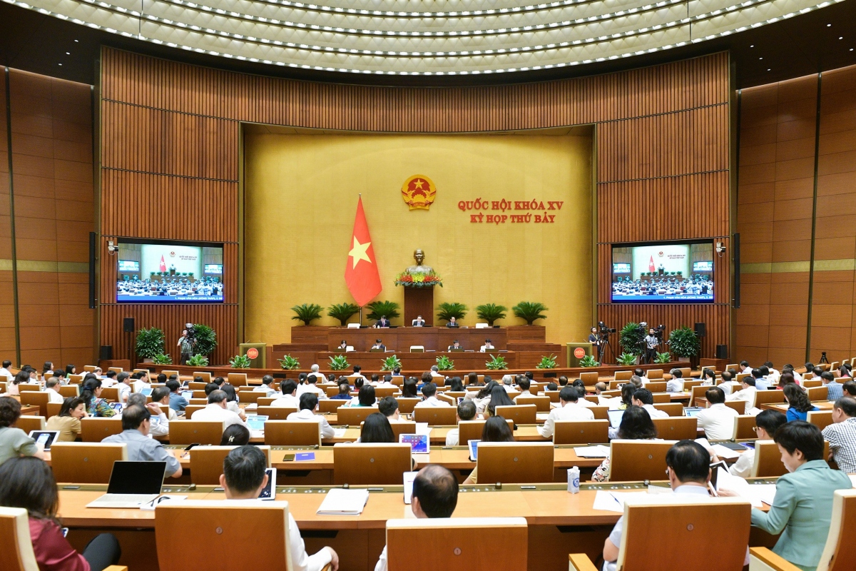 Phiên thảo luận của Quốc hội về chủ trương đầu tư dự án cao tốc Bắc - Nam phía Tây đoạn Gia Nghĩa (Đắk Nông) - Chơn Thành (Bình Phước).
