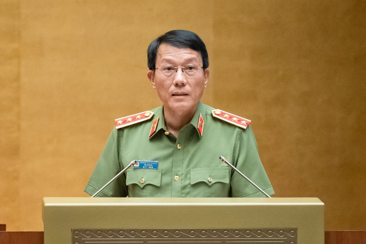 Bộ trưởng Bộ Công an Lương Tam Quang.