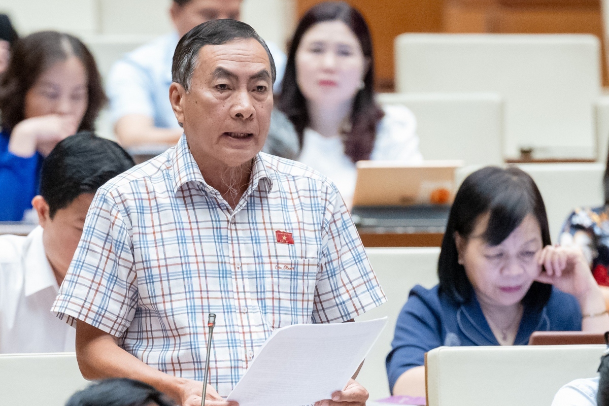 Đại biểu Phạm Văn Hòa - Đoàn ĐBQH tỉnh Đồng Tháp.