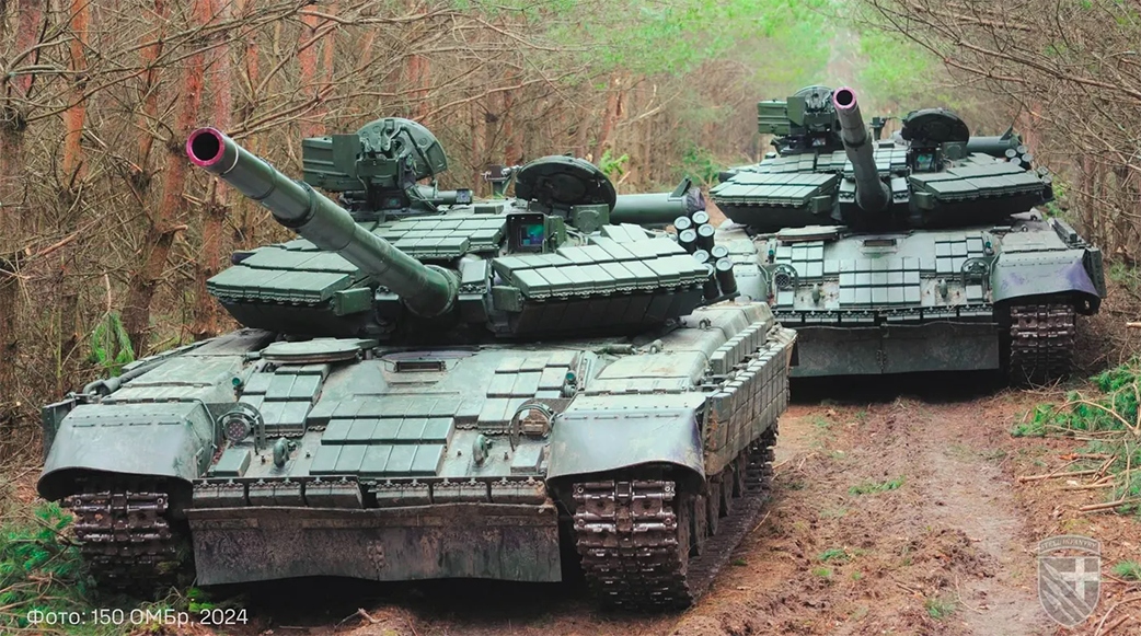 Xe tăng T-64. Ảnh: 150th Mechanized Brigade
