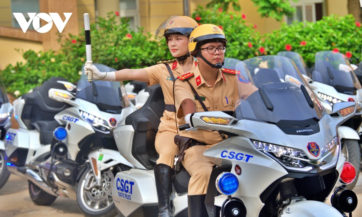 Phòng Cảnh sát giao thông phối hợp chặt chẽ với Công an các quận, huyện trong triển khai phương án bảo đảm giao thông, dẫn Đoàn trong suốt quá trình hoạt động của Đoàn tại Hà Nội. (Ảnh minh họa)