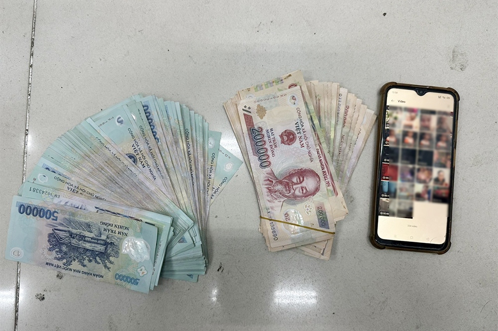 Tang vật thu giữ