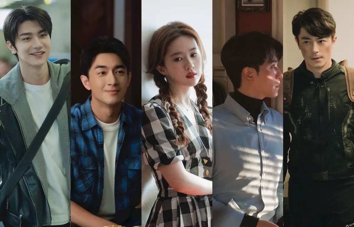 Lưu Diệc Phi bên dàn mỹ nam của "Câu chuyện Hoa Hồng"