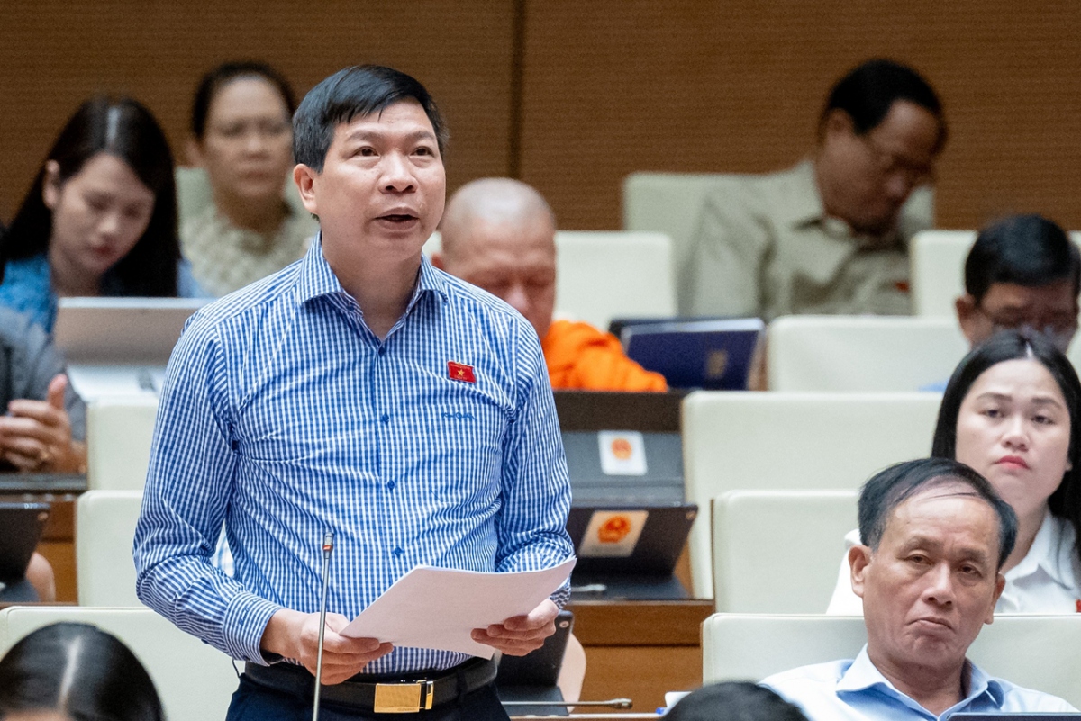 Đại biểu Trần Văn Thức (đoàn Thanh Hóa)