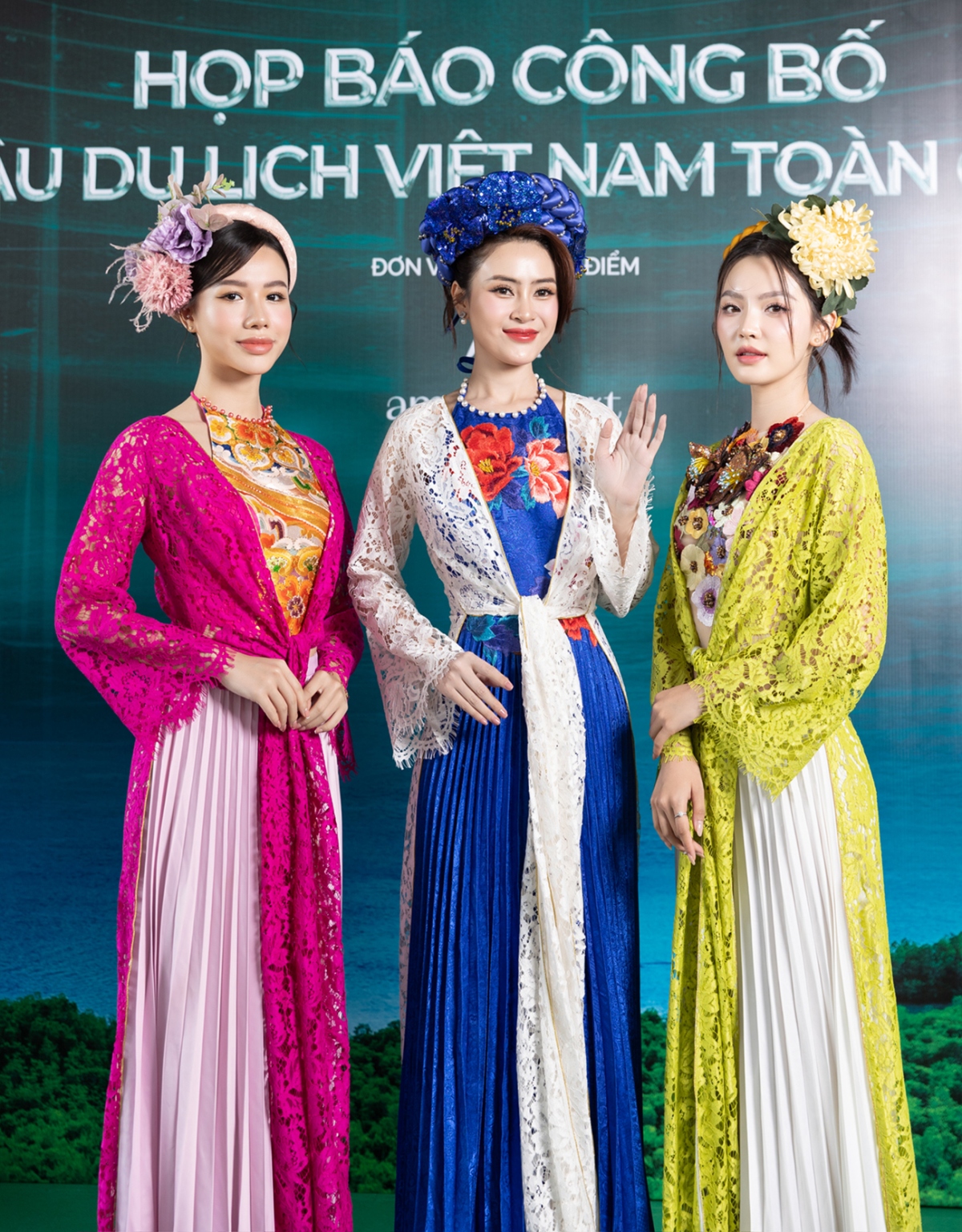 Top 3 Hoa hậu Du lịch Việt Nam toàn cầu 2021.