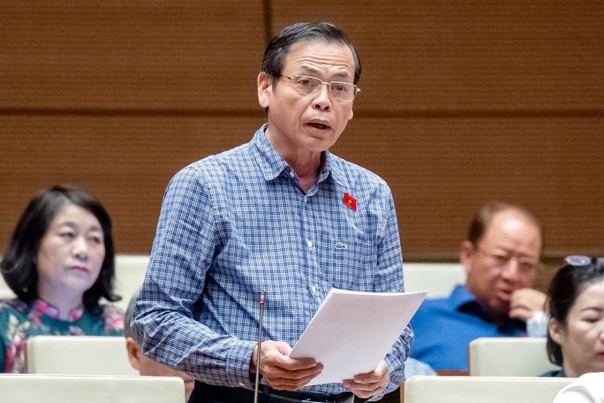Đại biểu Trần Hữu Hậu (đoàn Tây Ninh)