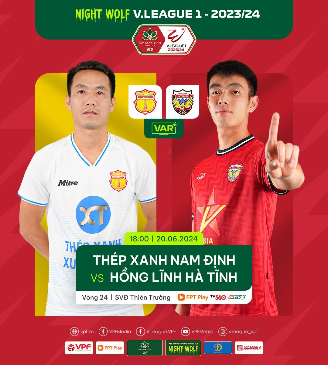 Trận đấu giữa Nam Định với Hà Tĩnh nhận được sự quan tâm lớn của người hâm mộ.