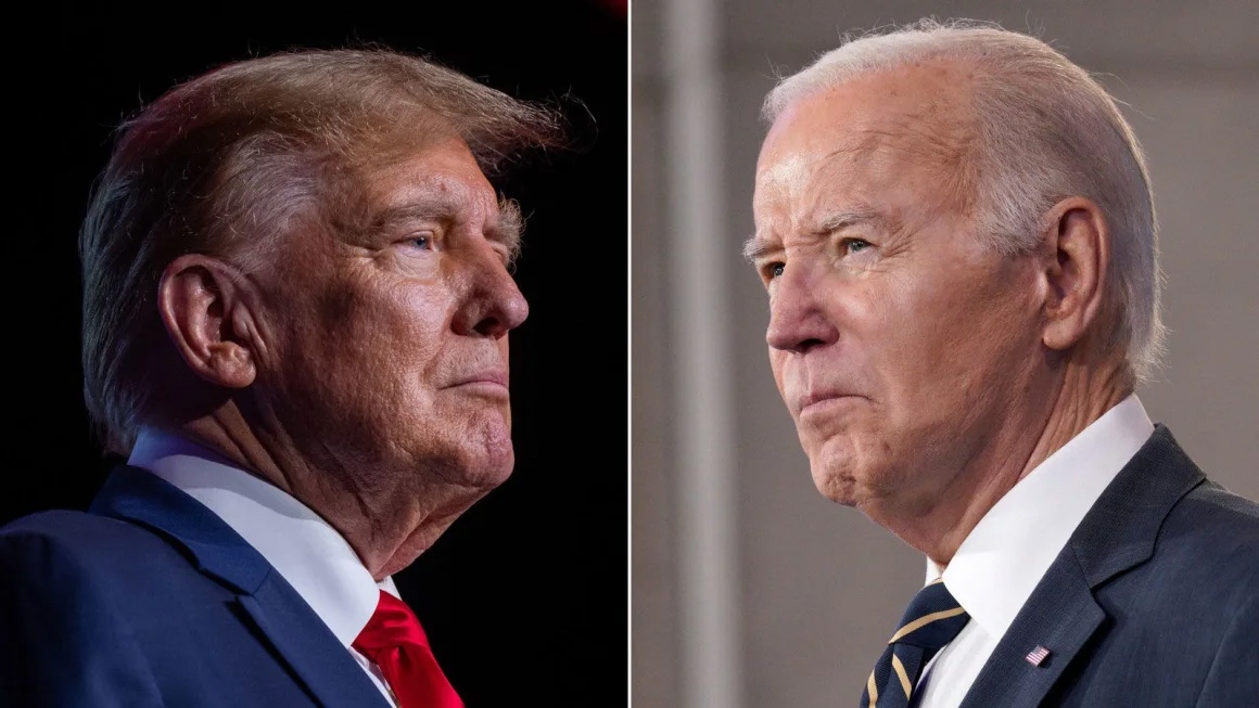 Ông Donald Trump và ông Joe Biden sẽ có cuộc tranh luận đầu tiên trong mùa bầu cử 2024 vào lúc 21h ngày 27/6 (theo giờ Mỹ). Ảnh: Getty
