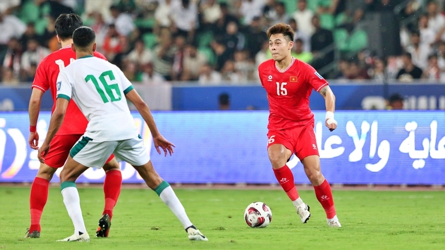 Vietnam losses 1-3 to Iraq in the second round of the AFC qualifiers for the 2026 FIFA World Cup. (Photo: VFF)