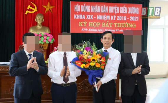 Phó Chủ tịch thường trực UBND huyện Kiến Xương Đỗ Xuân Khu bị bắt trong diễn biến mở rộng điều tra vụ án liên quan "La Điên". (Ảnh minh hoạ: Báo Thái Bình)