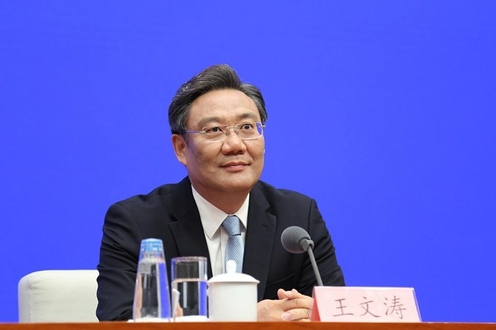 Bộ trưởng Thương mại Trung Quốc Vương Văn Đào. Ảnh: Ảnh: South China Morning Post