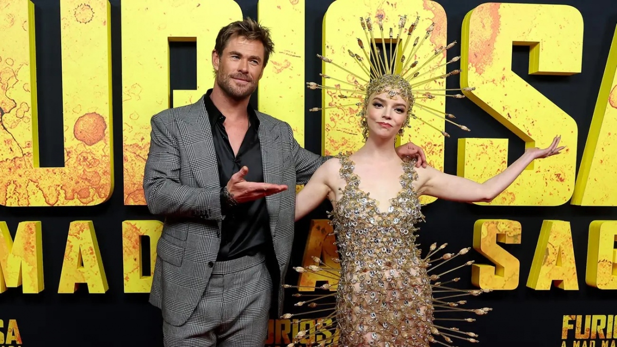 Chris Hemsworth và Anya Taylor Joy tham dự buổi ra mắt phim "Furiosa: A Mad Max Saga" ở Úc.