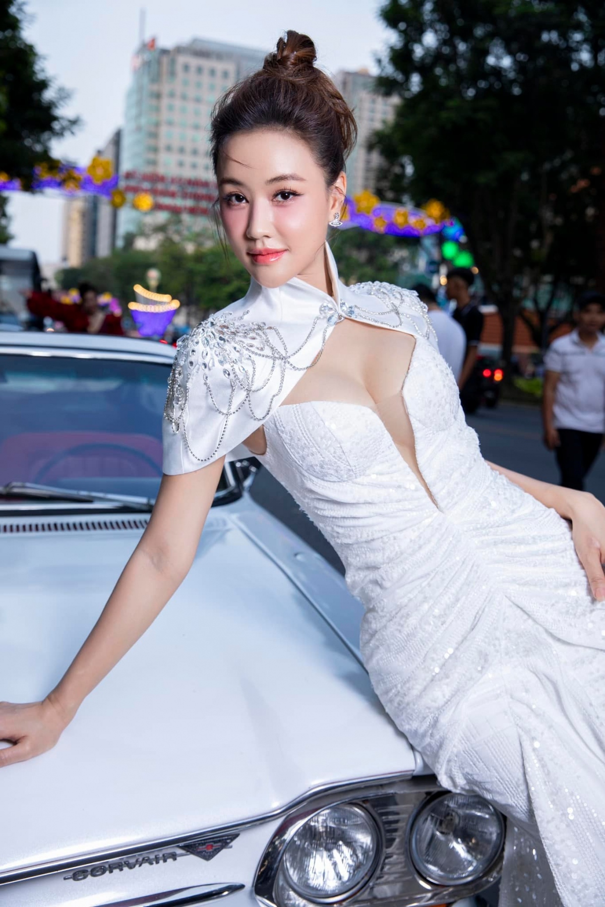 Làn da, vóc dáng của giọng ca "Lừa dối" ngày càng quyến rũ, gợi cảm.