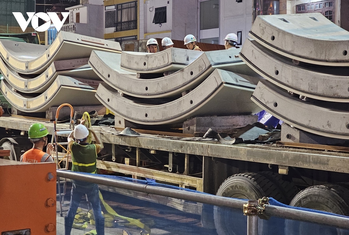 There are 3,488 segmental tunnel rings to be used for the metro line project.