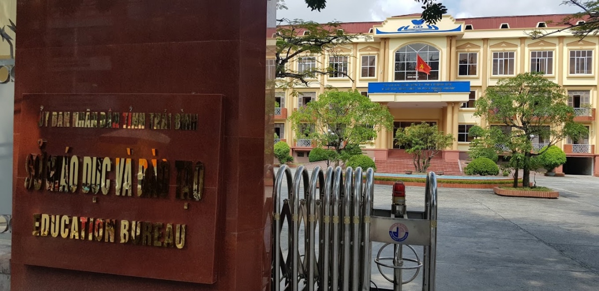Sở GD-ĐT tỉnh Thái Bình (Ảnh: KT)