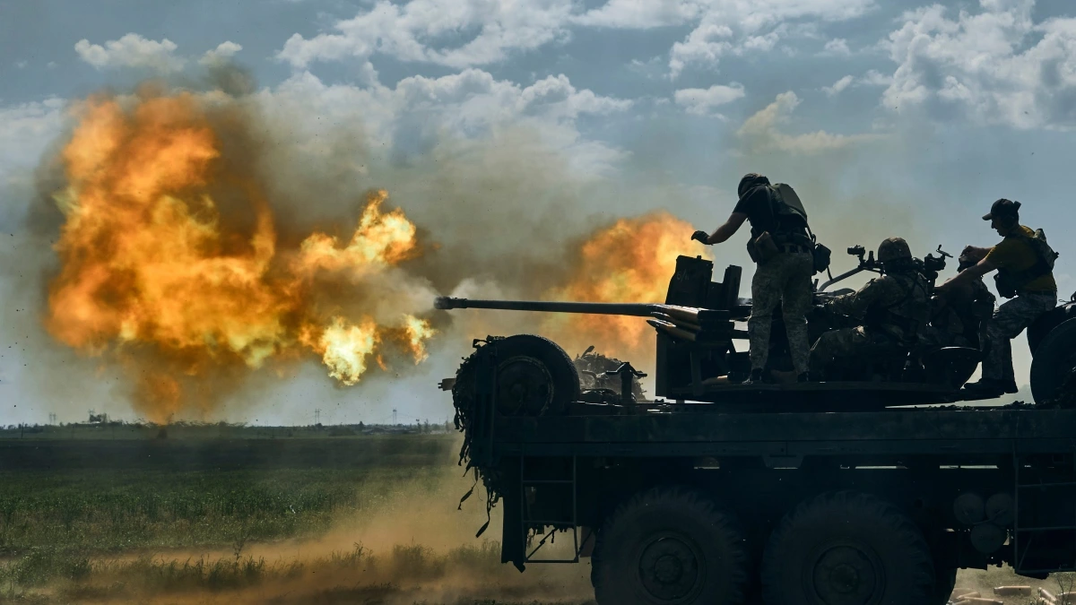 Quân đội Ukraine trên chiến trường. Ảnh: Getty