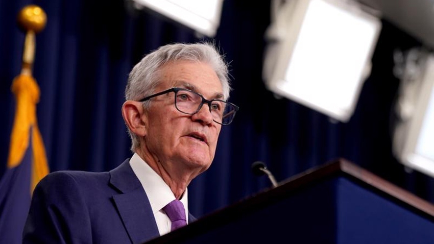 Chủ tịch FED Jerome Powell - Ảnh: Bloomberg