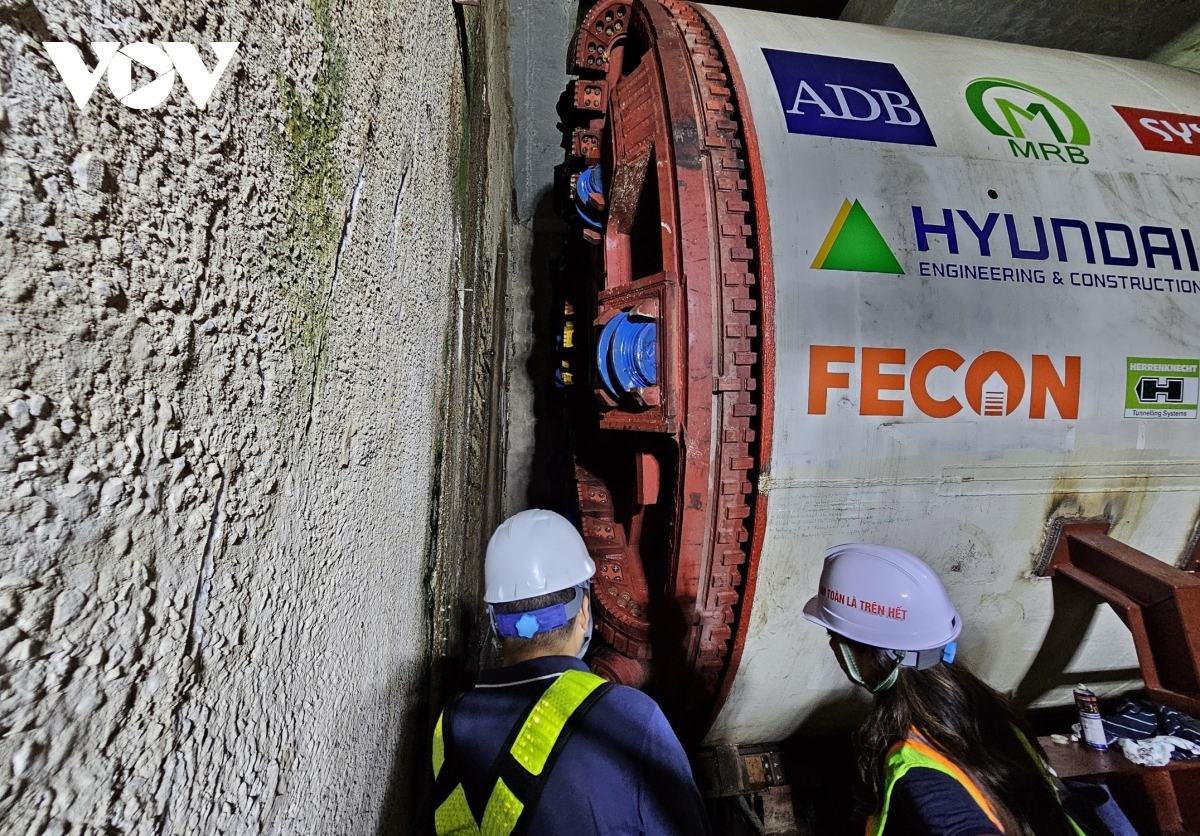 This is the first drilling location that the TBM will perform on July 30.