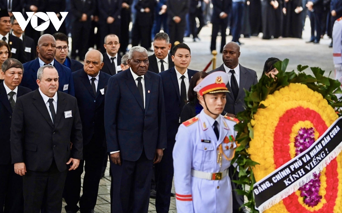 A delegation of Cuba is led by Esteban Lazo Hernandez, President of the National Assembly of People’s Power.