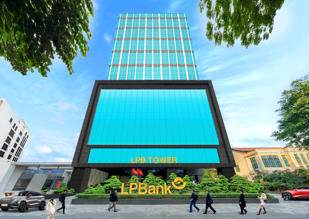 Trụ sở Ngân hàng TMCP Lộc Phát Việt Nam (LPBank) tại 17 phố Tông Đản, Hoàn Kiếm, Hà Nội