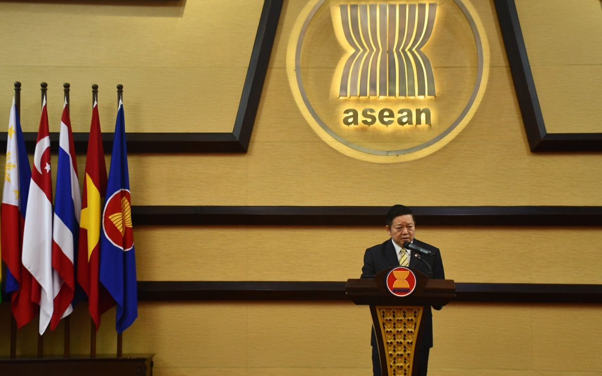 Tổng thư ký ASEAN Kao Kim Hourn.