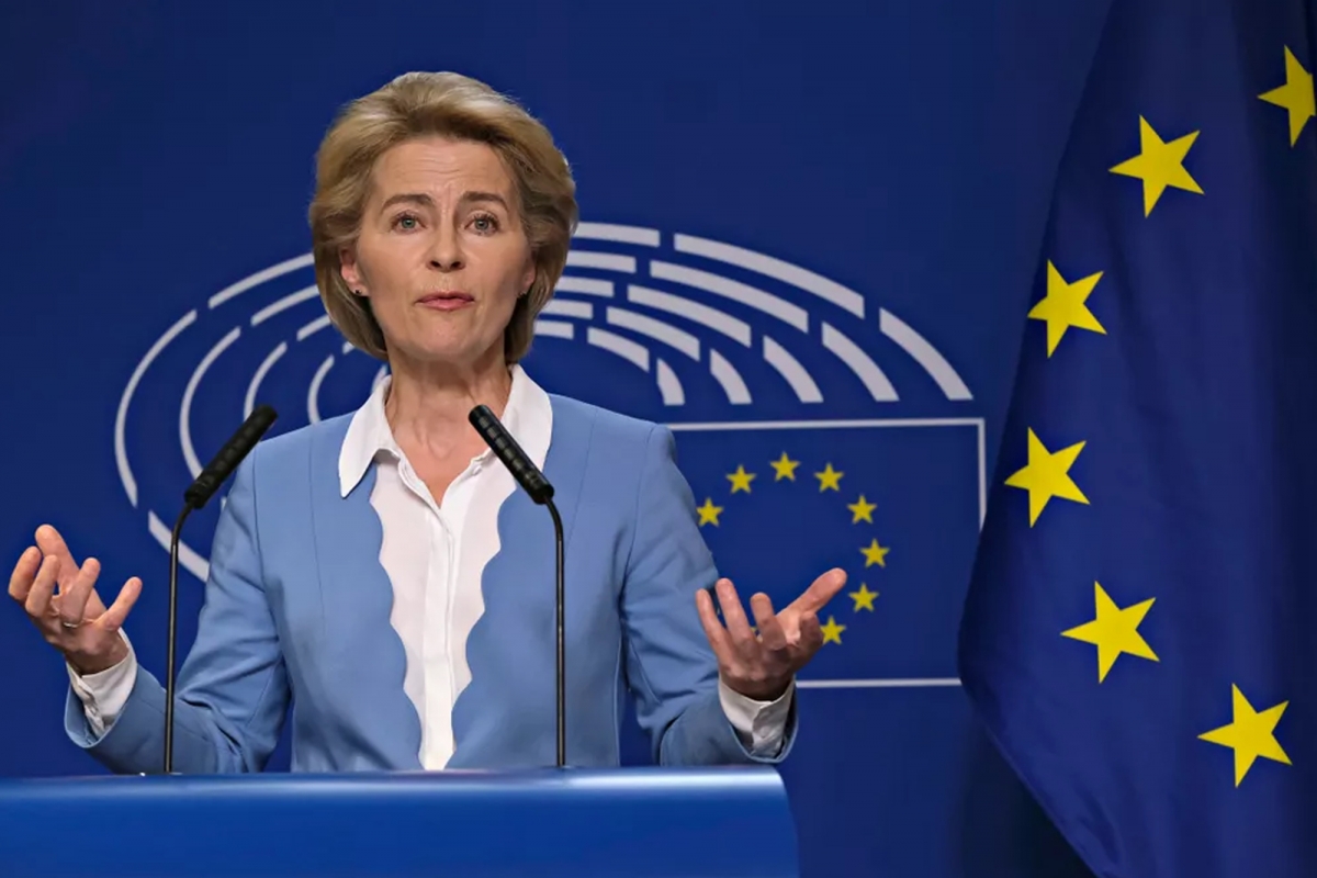 Chủ tịch Ủy ban châu Âu Ursula von der Leyen. Ảnh: Getty
