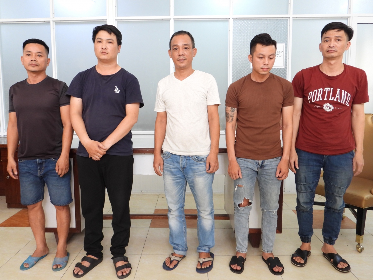 Các đối tượng còn lại trong chuyên án.